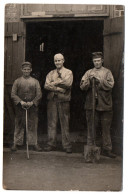 Groupe De Cantonniers. Carte Photo Non Située - Craft