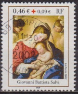 Croix Rouge - Peinture - FRANCE - Le Sommeil De L'Enfant Jésus - N° 3531 - 2002 - Usados