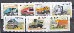 Vietnam 1990 - Camions Modernes, Mi-Nr. 2131/37, Dent., MNH** - Vietnam