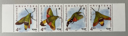 WWF 2012 : CROATIA - Butterflies - MNH ** - Ungebraucht