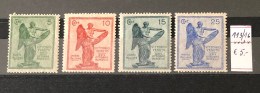 Italie Timbres  N° 113/16 Neuf* - Ungebraucht