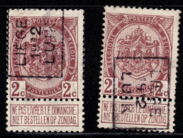 Preo's (82) "LIEGE 1912 LUIK" OCVB 1953 A+B - Rollenmarken 1910-19