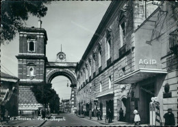 Cr293 Cartolina  Aversa Porta Napoli Distributore Agip Provincia Di Napoli - Caserta