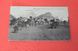 Aosta Courmayeur Verrand 1908 Ed. Modiano - Aosta