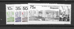 1985 MNH Singapore Mi 478-82, Postfris** - Singapore (1959-...)