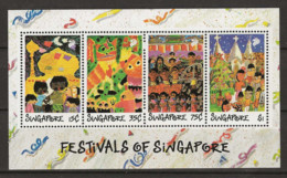 1989 MNH Singapore, Mi Block 22 Postfris** - Singapur (1959-...)