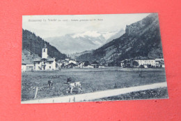 Aosta Gressoney Trinité 1929 Ed. Brunner - Aosta