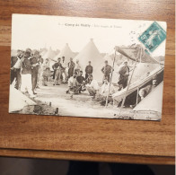 CPA Du Camp De Mailly - Une Rangée De Tentes - N°8 - Carte Très Animée - Regiments