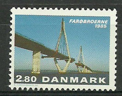 Denmark 1985 Mi 839 MNH  (ZE3 DNM839) - Bridges