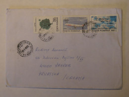 ROMANIA COVER TO CROATIA 1995 - Otros & Sin Clasificación