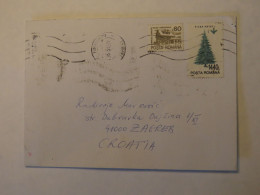 ROMANIA COVER TO CROATIA - Other & Unclassified