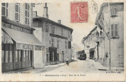 MONTMERLE Rue De La Foire. Tramway - Unclassified