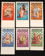 Vietnam Viet Nam MNH Imperf Stamps 1983 : Chess / Elephant / Horse / Bishop / Pawn / King (Ms419) - Vietnam