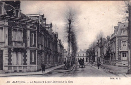 61 - Orne -  ALENCON - Boulevard Lenoir Dufresne Et La Gare - Alencon