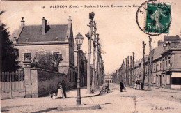 61 - Orne -  ALENCON - Boulevard Lenoir Dufresne Et La Gare - Alencon