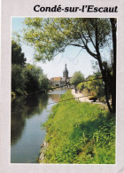 59 - Nord - CONDE Sur L ESCAUT - Les Remparts - Un Coin De Peche - Conde Sur Escaut