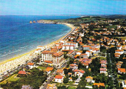 64 - Pyrenées Atlantiques -  HENDAYE - Vue Generale Aerienne - La Plage Et Les 2 Jumeaux - Le Casino - Hendaye