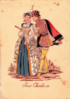 Illustrateur Renaudin  - Vetements , Costumes Sous Charles IX - Autres & Non Classés