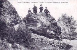 58 - Nievre -  LA CELLE En MORVAN - Sauts De La Canche - Ecroulement D Un Rocher Monstrueux - Autres & Non Classés