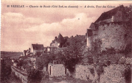 89 - Yonne -  VEZELAY - Chemin De Ronde - Tour Des Colons - Vezelay