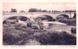 89 - Yonne -  SAINT FLORENTIN  - Le Pont Sur L Armancon - Saint Florentin