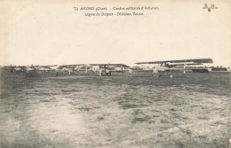 Avord * Le Centre Militaire D'aviation * Ligne De Départ , Division Voisin * Avion Monoplan * Militaria - Avord