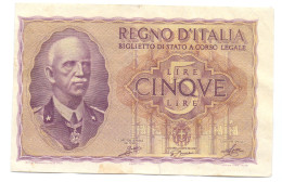 Italy 5 Lire 1940 - Italia – 5 Lire