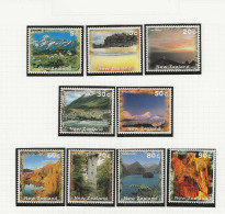 1996 MNH New Zealand Mi 1497-1502-10 (set Of 9) Postfris** - Ungebraucht