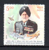 INDE - INDIA - 2019 - AVIATION - ARJAN SINGH - MARECHAL DE L'ARMEE DE L'AIR - AIR FORCE MARSHALL - - Neufs