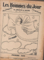 Revue LES HOMMES DU JOUR  Brochage  (éditeur?) Contenant Les N°53 Du18 Mai 1933  Au 65 Du 4 Oct 1933 (CAT1082 /R4) - 1900 - 1949