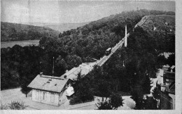 Wiesbaden Nerobergbahn Mit Neroberg Route Sur Le Mont De Néron Tramway - Wiesbaden