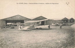 Avord * Le Centre Militaire D'aviation * Ateliers De Réparations * Avion Biplan * Militaria - Avord