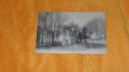 CARTE POSTALE ANCIENNE CIRCULEE DATE ?../ NANGIS.- ANCIEN CHATEAU FEODAL..CHAMBRE SYNDle FRANCAISE C.P.I...CACHET + TIMB - Nangis