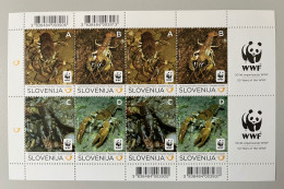 WWF 2011 : SLOVENIA - 50 Years WWF - Underwater Fauna - MNH ** - Nuovi