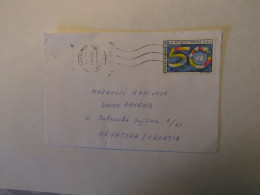 ROMANIA COVER TO CROATIA 1995 - Autres & Non Classés