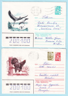 USSR 1982.0609. Birds. Prestamped Covers (2), Used - 1980-91