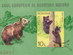 ROMANIA Block 168,used - Bears