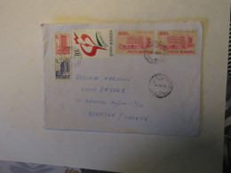 ROMANIA COVER TO CROATIA 1995 - Altri & Non Classificati