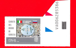 Nuovo - MNH - ITALIA - 2024 - 20 Anni Della Caduta Del Muro Di Gorizia - B Zona 1 50 G - Alfanumerico - 2021-...: Mint/hinged