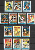 MWD-BK7-414-4 MINT PF/MNH ¤ SIERRA LEONE 1992 13w In Serie ¤ THE WORLD OF WALT DISNEY - MICKEY'S LITERATURE - Disney