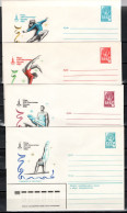 USSR Russia 1980 Olympic Games Moscow, Gymnastics 6 Commemorative Covers - Verano 1980: Moscu