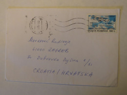 ROMANIA COVER TO CROATIA 1995 - Other & Unclassified