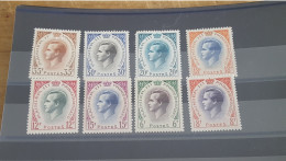 REF A3842 MONACO NEUF** N°421/426A - Collections, Lots & Series