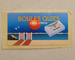 Autocollant Vintage Boules Quies L'anti Stress Quiès - Autocollants