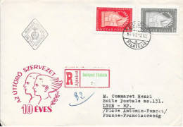 BUDAPEST 1956 - Storia Postale