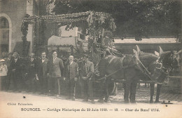 Bourges * Le Cortège Historique Du 29 Juin 1930 * Le Char Du Boeuf Villé * Kermesse Cavalcade - Bourges