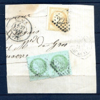 200324  LETTRE (fragment)   N°53 EN PAIRE +59 - Other & Unclassified