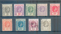 C 83 - MAURICE - YT 201 à 209 ° Obli - Mauritius (...-1967)