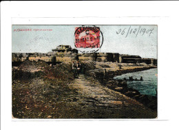 Antike Postkarte ÄGYPTEN Alexsandria Fontification Von 1907 - Alexandrie