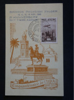 F2 B ALGERIE BELLE CARTE MAXI   1949 EXPO ALGER + AFF. INTERESSANT+++ - Cartes-maximum